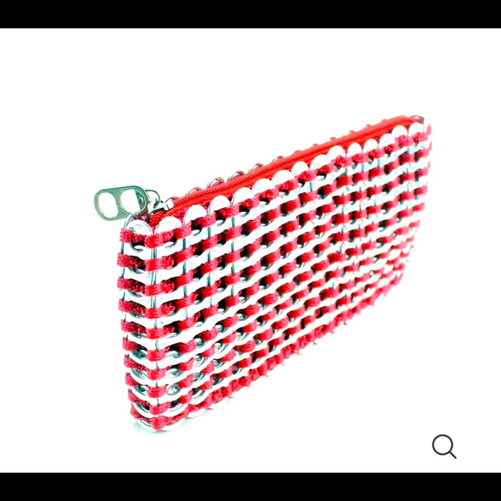 Escama Red Soda Pop Tab Clutch Handbag / Purse ❤️💋